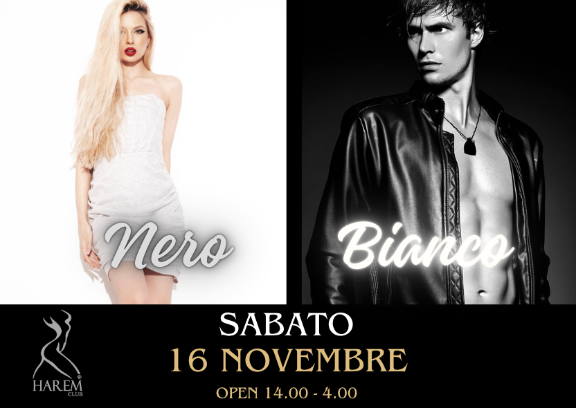 Bianco o Nero scambisti harem club milano